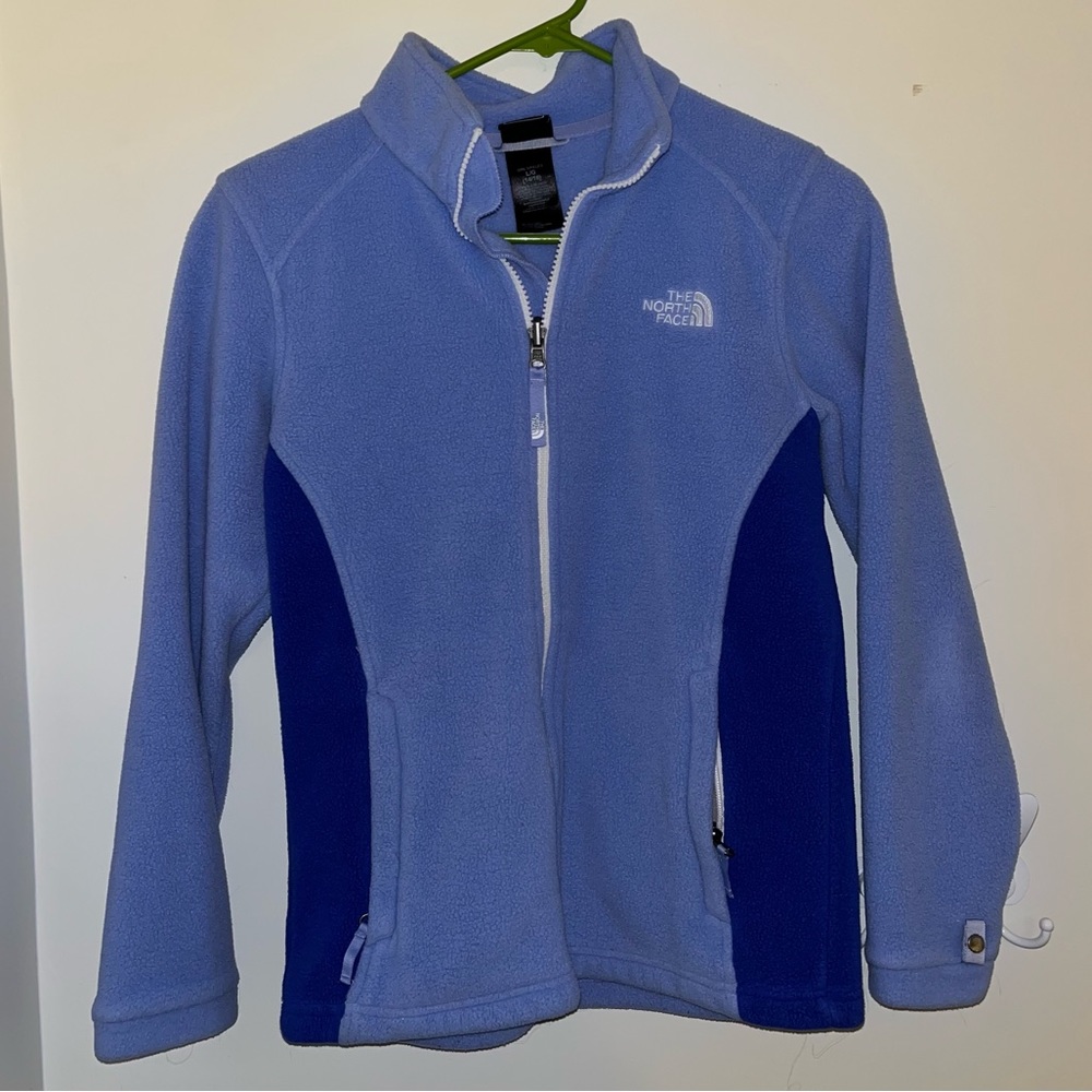 North face zip up jacket
